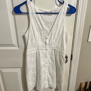 Urban outfitters white mini dress